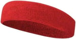 NASYA havlu ter bandıbkafa bandı headband tenis saç bandı Kırmızı
