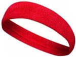 NASYA sporcu havlu kafa bandı, alın ter bandı headband Kırmızı Kırmızı