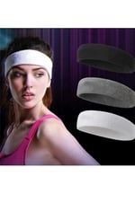 NASYA sporcu havlu kafa bandı ter bandı headband tenis saç bandı Mavi