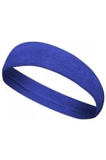 NASYA unisex havlu ter bandı kafa bandı tenis saç bandı headband Mavi