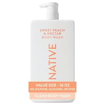 Native Sweet Peach & Nectar Vücut Şampuanı 1064Ml