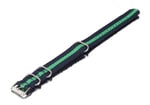 Nato Saat Kordonu - Cobra Kayışı - N32NYLK - 20mm 22mm 24mm Uyumlu Tekstil Örme - Kadın Erkek Çok Renkli