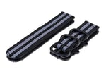 Nato Saat Kordonu - Cobra Tekstil Kumaş Kayışı - F39XWDB - 20mm 22mm Uyumlu Örme Kayış - Kadın Erkek Çok Renkli