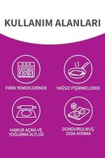 Natura 4 Adet Ağartılmamış Organik Hazır Kesilmiş Pişirme Kağıdı 10'lu