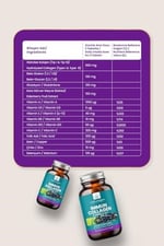 Naturagen Immun Collagen 30 Tablet Bağışıklık Güçlendirici Hidrolize Kolajen Peptitleri Tip 1 3 + B. Glukan + Vitamin A B6 B12 C D E + Glutatyon + Çinko Takviyesi (30 Tablet, Sambucus(Karamürver))