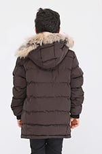Natural Kürklü Erkek Çocuk Kaban 51237K