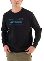 Nature And Back Crew Erkek Siyah Outdoor Sweatshirt CS0329-010