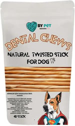 Naturel Burgu Çubuk Köpek Ödül Ve Çiğnemi Kemiği- 40 Adet Maxi Paket