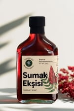Natureller Sumak Ekşisi Kahramanmaraş Andırın Tatlı Ekşi Sirke 280 gr