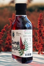 Natureller Sumak Ekşisi Kahramanmaraş Andırın Tatlı Ekşi Sirke 280 gr