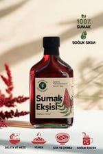 Natureller Sumak Ekşisi Kahramanmaraş Andırın Tatlı Ekşi Sirke 280 gr