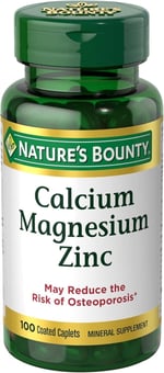 Natures Bounty Calcium Magnesium Zinc + D3 1 Paket(1 x 1 Stück)