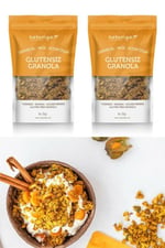Naturiga Glutensiz Zerdeçal, Altın Çilek Ve Muzlu Granola 2 Adet