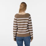 Nautica Kadın Kahverengi Regular Fit Kazak - Bedenler: XS, S
