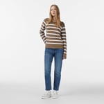 Nautica Kadın Kahverengi Regular Fit Kazak - Bedenler: XS, S
