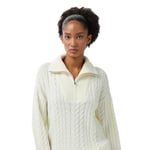 Nautica Kadın Krem Regular Fit Kazak-57S136T.1MA L - Bedenler: XS, S, M, L