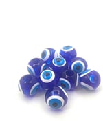 NAZAR BONCUĞU (100 ADET AKRİLİK) (6 MM) - Bedenler: 6 MM, 8 MM, 10 MM, 12 MM, 14 MM, 16 MM, 18 MM, OVAL DÜZ...