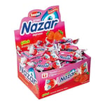 NAZAR ÇİLEK AROMALI ŞEKERSİZ SAKIZ 100'LÜ PAKET
