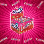 NAZAR ÇİLEK AROMALI ŞEKERSİZ SAKIZ 100'LÜ PAKET