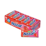 Nazar Şekersiz Çilek Aromalı Sakız Damlaları 5 x 20 Adet