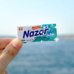 Nazar White Bikarbonatlı Şekersiz Sakız 5'li 20 paket (Toplam 100 adet)