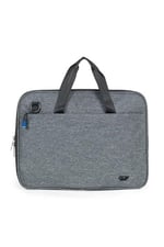 Necati Çanta Macbook Organizer Laptop Evrak Çantası 15.6 & 16 Inç Gri