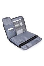 Necati Çanta Macbook Organizer Laptop Evrak Çantası 15.6 & 16 Inç Gri