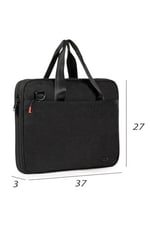 Necati Çanta Macbook Organizer Laptop Evrak Çantası 13 & 14 Inç Siyah