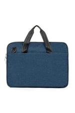 Necati Çanta Macbook Organizer Laptop Evrak Çantası 13 & 14 Inç Lacivert