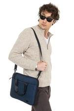 Necati Çanta Macbook Organizer Laptop Evrak Çantası 13 & 14 Inç Lacivert
