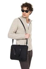 Necati Çanta Macbook Organizer Laptop Evrak Çantası 13 & 14 Inç Siyah
