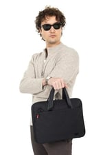 Necati Çanta Macbook Organizer Laptop Evrak Çantası 13 & 14 Inç Siyah