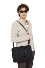Necati Çanta Macbook Organizer Laptop Evrak Çantası 13 & 14 Inç Siyah
