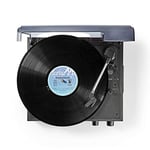 NEDIS Wood Retro Turntable