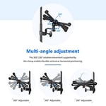 Neewer 7-14 inç ayarlanabilir tablet tutucu, 360 derece döner kıskaçlı mikrofon standıyla bağlantı için, iPad, iPad Pro, iPad Air, Google Nexus Samsung Galaxy ile uyumlu