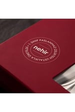 Nehir Zarif Premium Sedef Kaplamalı 36 Parça 6 Kişilik Çatal Kaşık Takımı, Siyah