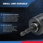 Neiko® 20754 bir 3/8 CHUCK dönüştürücü, Quick Change şaftlı sürücüler için | 1/2 adaptör dahil