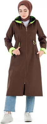 Neon Trençkot-Kahverengi
