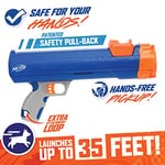 Nerf Dog 30 cm Blaster w/o Ball Clip 3 5 cm Squeak Tenis Topları - Opak Mavi/Turuncu/Gri ve Turuncu ve Mavi ve Yeşil - Seçenekler: 3.8 Inch, Small
