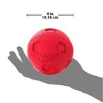 Nerf Dog İnteraktif Squeaker ile Futbol Topu Köpek Oyuncağı, Hafif, Dayanıklı ve Suya Dayanıklı, 10 cm, Orta/Büyük Irklar için, Tek Birim, Kırmı - Seçenekler: 2.5inches, 2.5inches (2 paketi), 4-inches