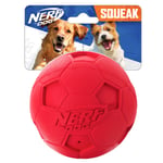 Nerf Dog İnteraktif Squeaker ile Futbol Topu Köpek Oyuncağı, Hafif, Dayanıklı ve Suya Dayanıklı, 10 cm, Orta/Büyük Irklar için, Tek Birim, Kırmı - Seçenekler: 2.5inches, 2.5inches (2 paketi), 4-inches