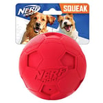 Nerf Dog İnteraktif Squeaker ile Futbol Topu Köpek Oyuncağı, Hafif, Dayanıklı ve Suya Dayanıklı, 10 cm, Orta/Büyük Irklar için, Tek Birim, Kırmı - Seçenekler: 2.5inches, 2.5inches (2 paketi), 4-inches