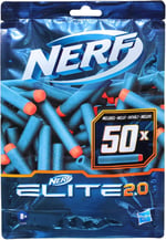 Nerf Elite 2.0 50 Dart Yedek Paketi, 50 Resmi Nerf Elite 2.0 Dart İçerir, Tüm Nerf Elite Atıcılarla Uyumludur
