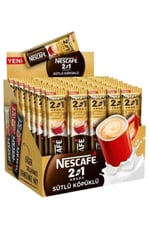 NESCAFÉ 2si1 Arada Sütlü Köpüklü 10 Gr 48 li Paket