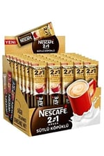 NESCAFÉ 2si1 Arada Sütlü Köpüklü 10 Gr 48 li Paket