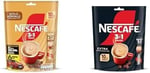 Nescafé 3'ü 1 Arada Sütlü Köpüklü Çözünebilir Kahve Karışımı 10'lu, 17,4 g ve Nescafé 3'ü 1 Arada Extra Çözünebilir Kahve Karışımı 10'lu Paket (10 x 16,5 g)