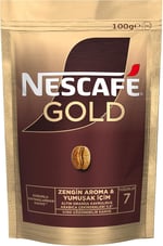 Nescafé Gold Çözünebilir Kahve Ekopaket, 200 g - Seçenekler: 50 g, 50 g (2 paketi), 50 g (6 paketi), 100 g...
