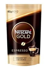 Nescafé Gold Espresso Kahve Ekonomik Paket, 80 g x 12 - Seçenekler: Alta Rica, Cap Colombia, Crema, Espresso, Sumatra, 80 g...