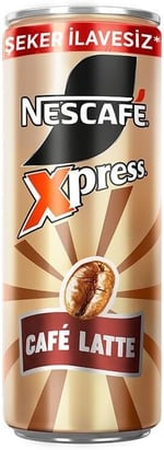 Nescafé Xpress Latte Şekersiz Soğuk Kahve 250 ml