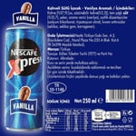 Nescafé Xpress Vanilla Soğuk Kahve 250 ml 2li paket - Seçenekler: 250 Ml, 250 Ml (2 paketi), 250 Ml 3lü paket